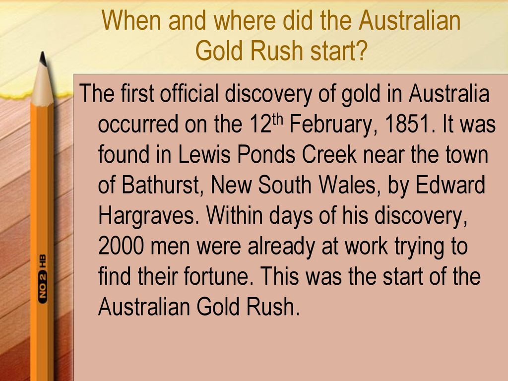 The Australian Gold Rush - ppt download