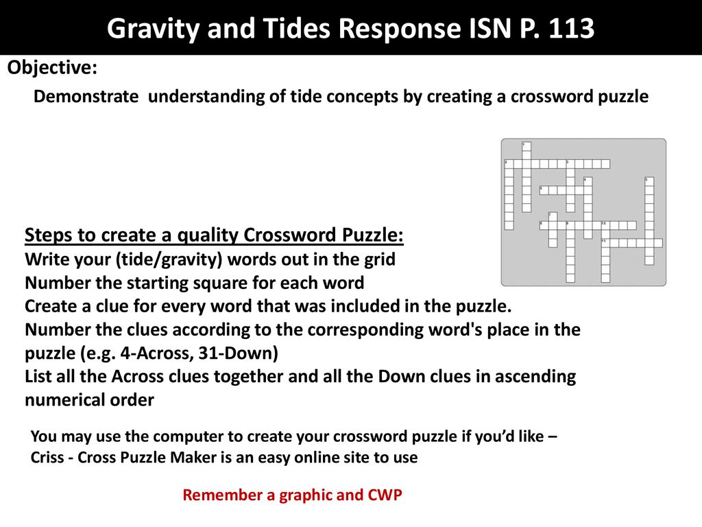 Gravity And Tides Response Isn P Ppt Download