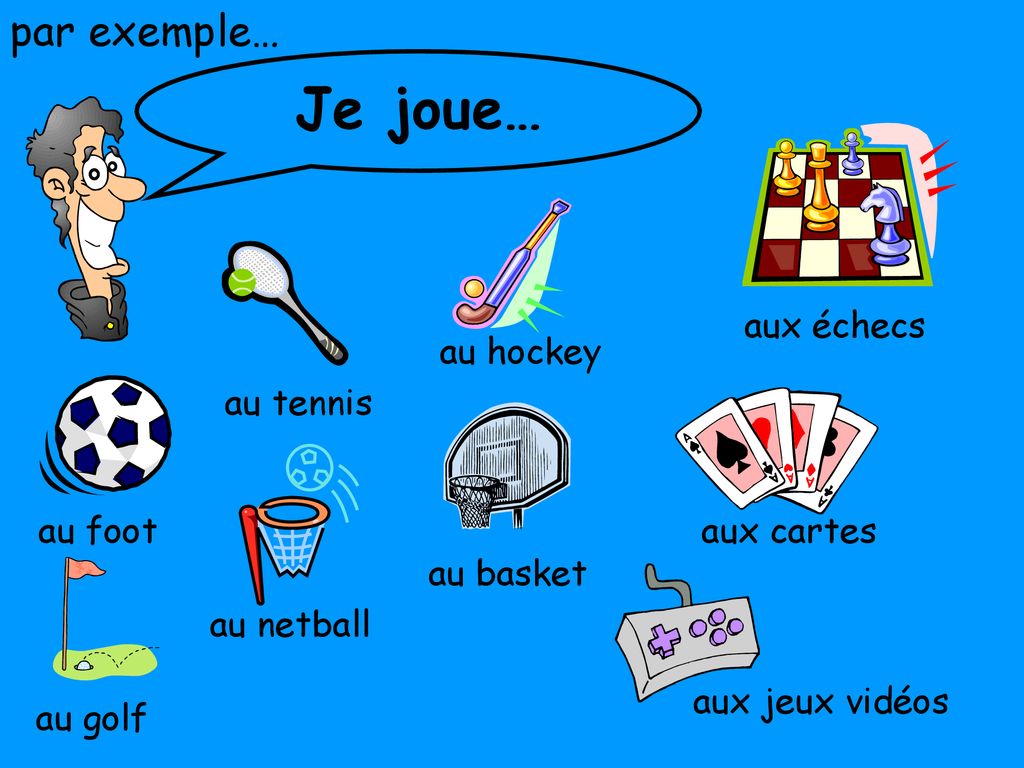 Passe-temps When talking about your hobbies in French, there are 3 main  ways to say what you do ppt download