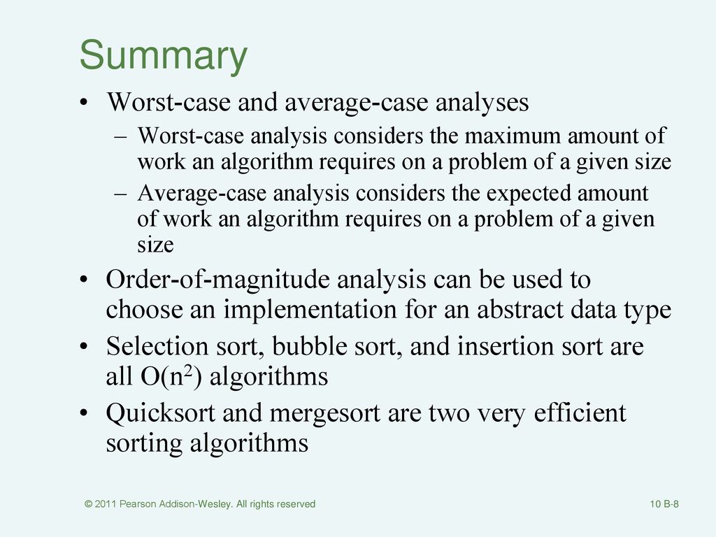 Algorithm Efficiency and Sorting - ppt download