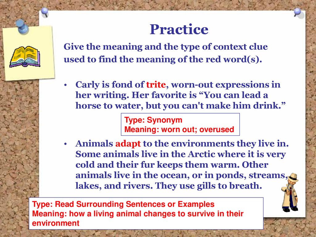 Context Clues Look for the Clues ppt download