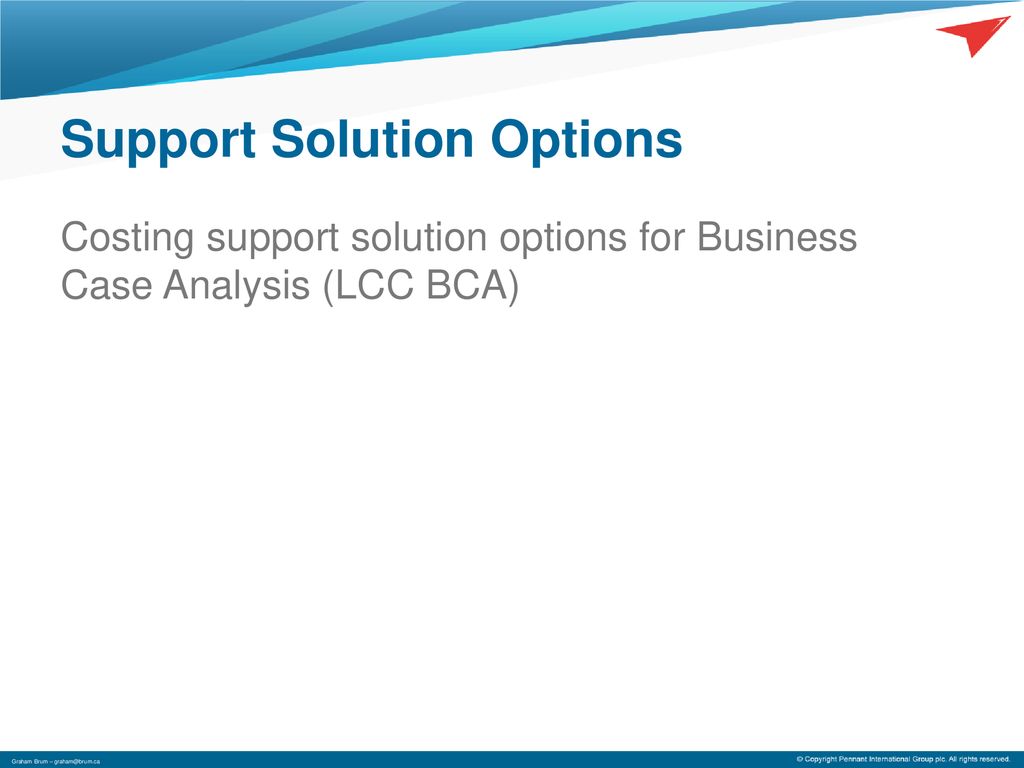 Support Solution Options
