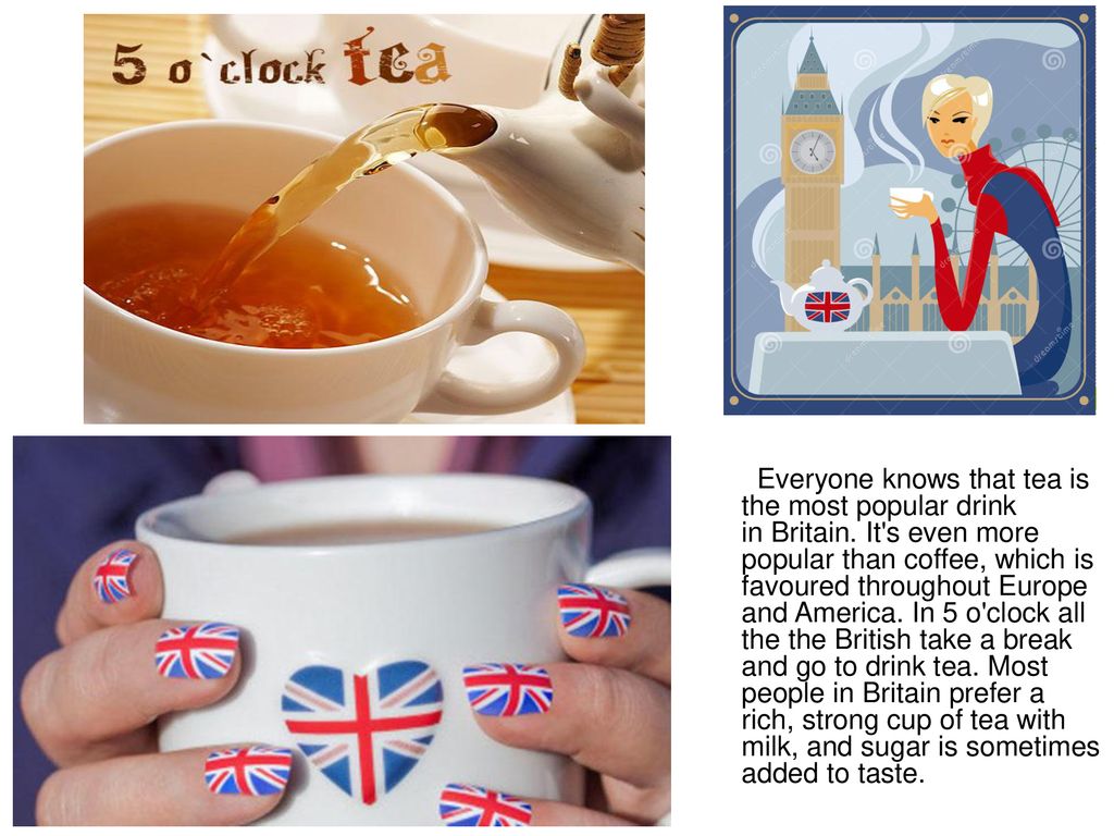 most popular drink in britain