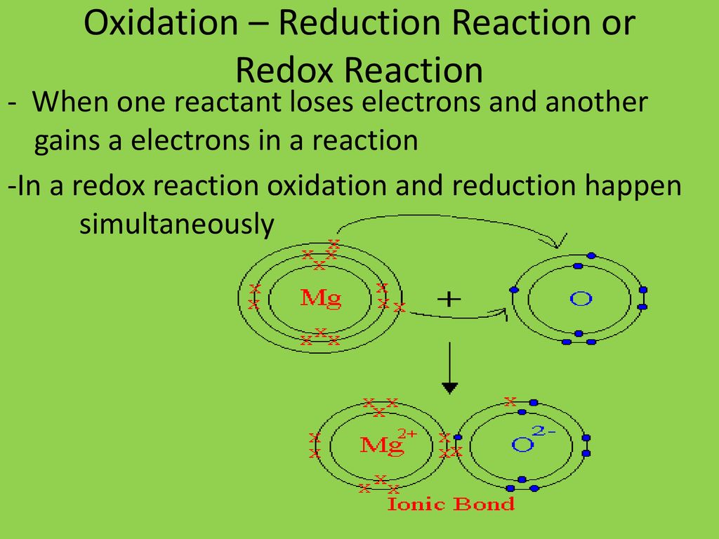 Oxidation Reduction Reactions Aka Redox Reactions Ppt Download 1071