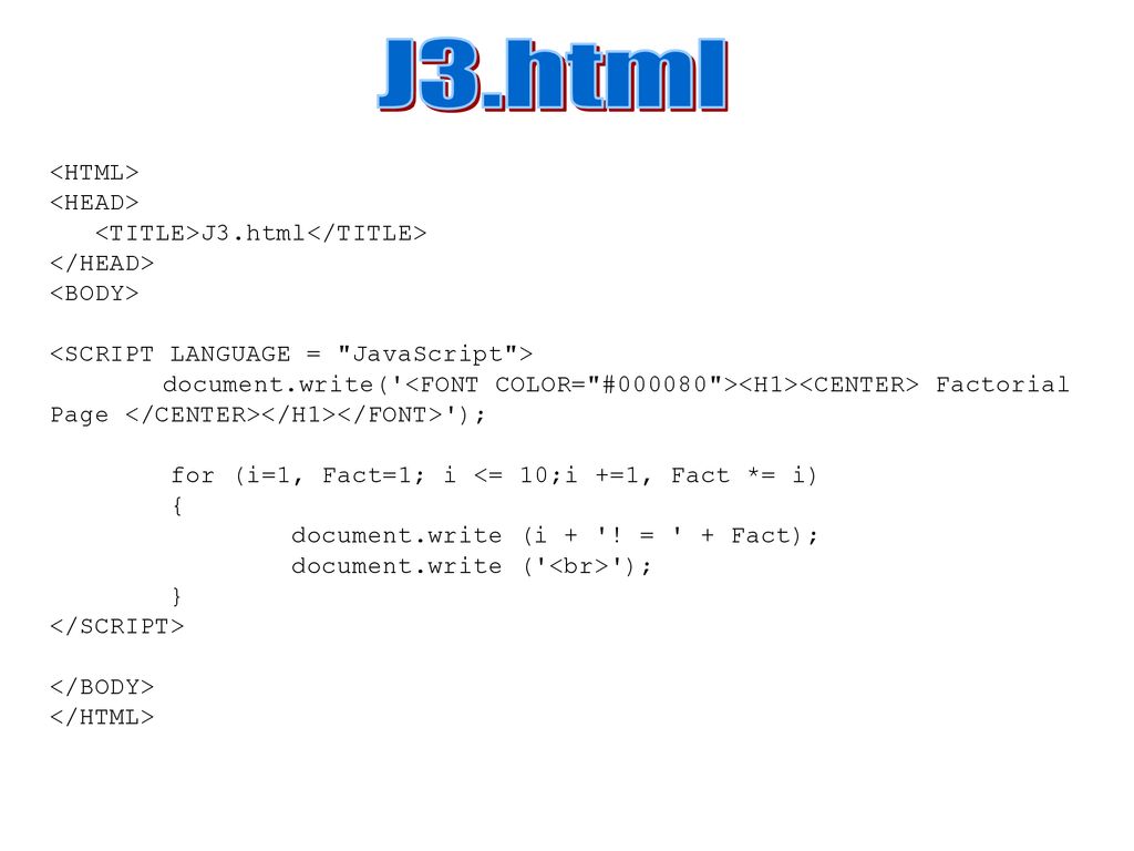 Brief Look InTo JavaScript - ppt download