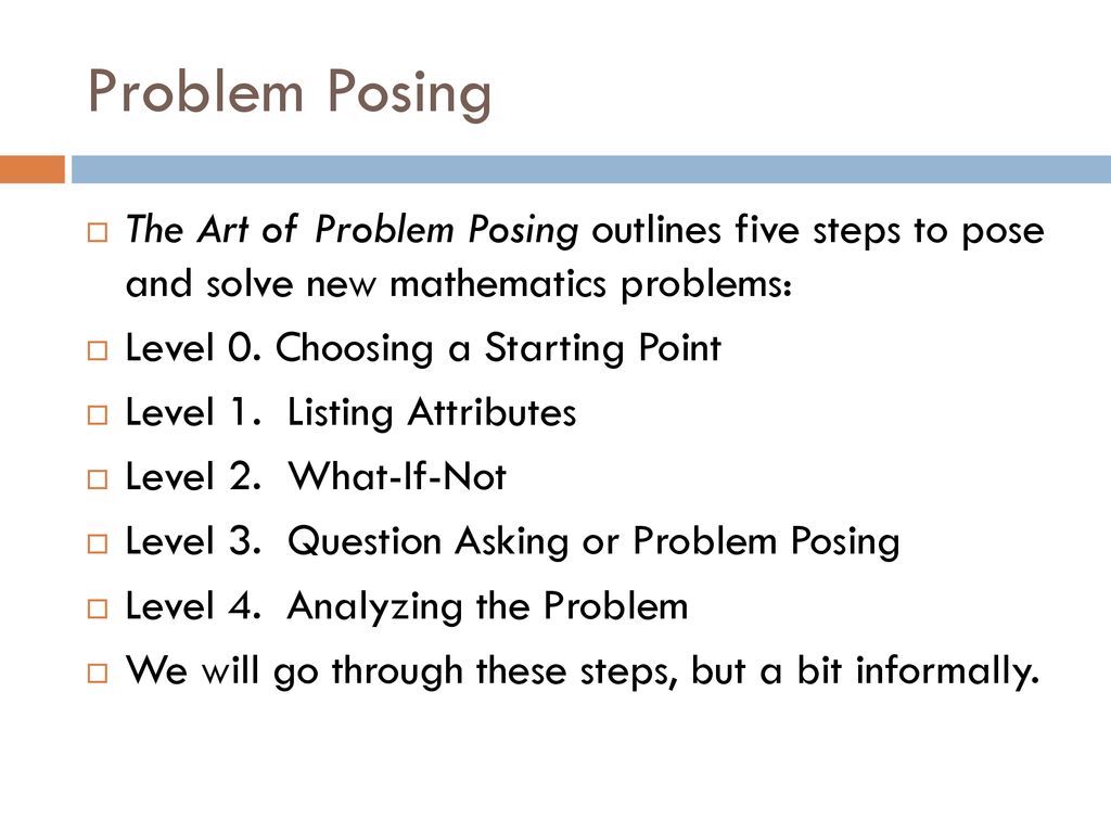 Problem+Posing+The+Art+of+Problem+Posing+outlines+five+steps+to+pose+and+solve+new+mathematics+problems%3A