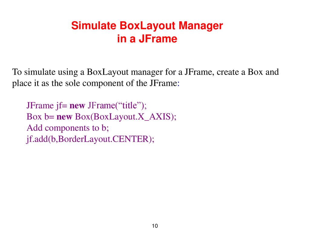13 April 2010 GUIS: Graphical User Interfaces - ppt download