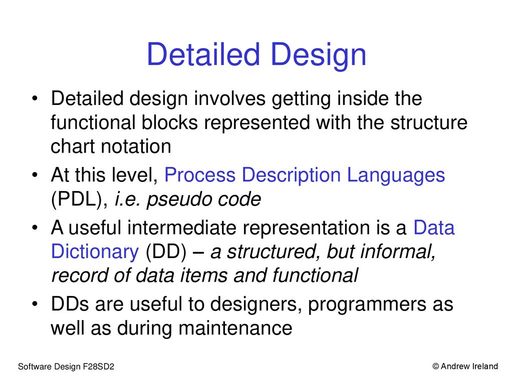 Function-oriented Design - ppt download