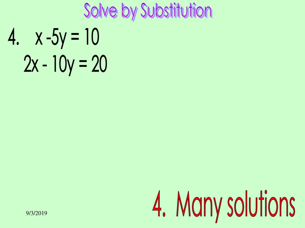 Warm Up Solve By Substitution Ppt Download warm-up-solve-by-substitution-ppt-download