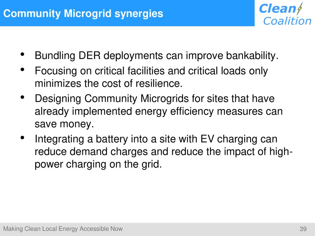 Community Microgrid planning and design - ppt download