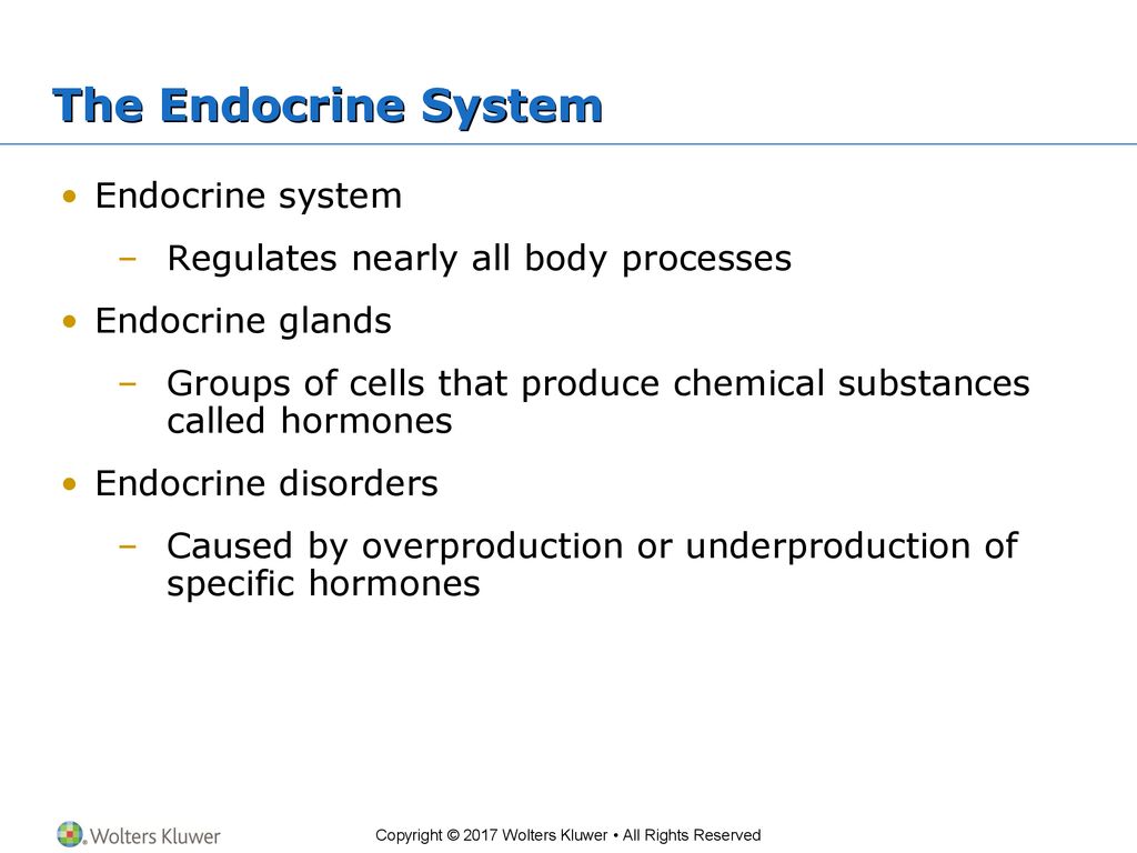 Chapter 79: Endocrine Disorders. - ppt download