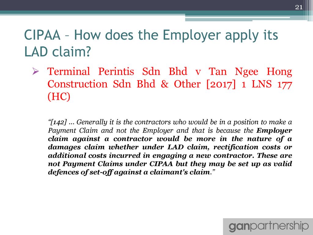 Cnc Or Eot Kisah Benar Liquidated Damages Or Loss Expense Ppt Download