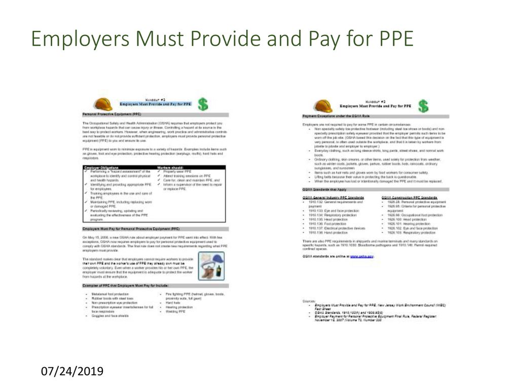 Introduction To OSHA 07/24/ Ppt Download