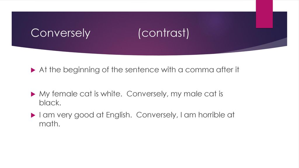 Comparison & Contrast ESL 11B Writing. - ppt download