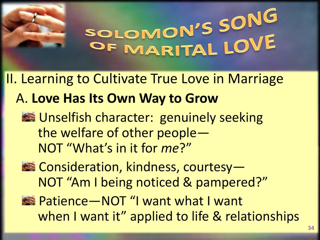 TRUE LOVE HAS ITS OWN WILL