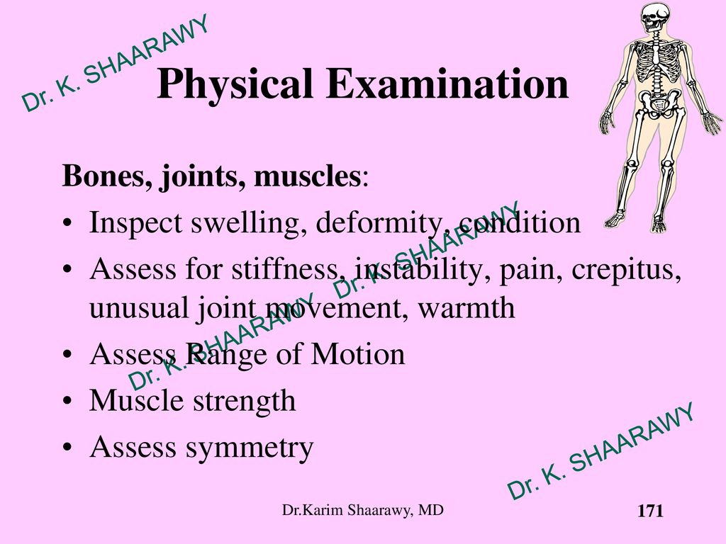 Musculoskeletal Assessment - ppt download