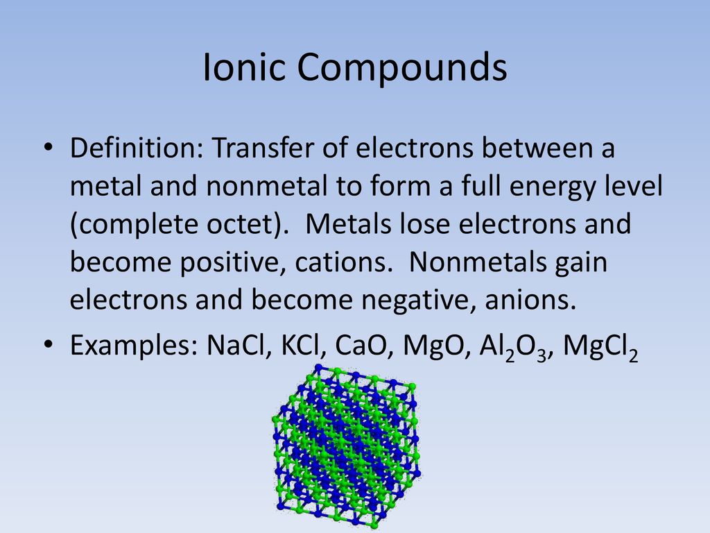 Ionic compounds  Definition, Properties, & Examples