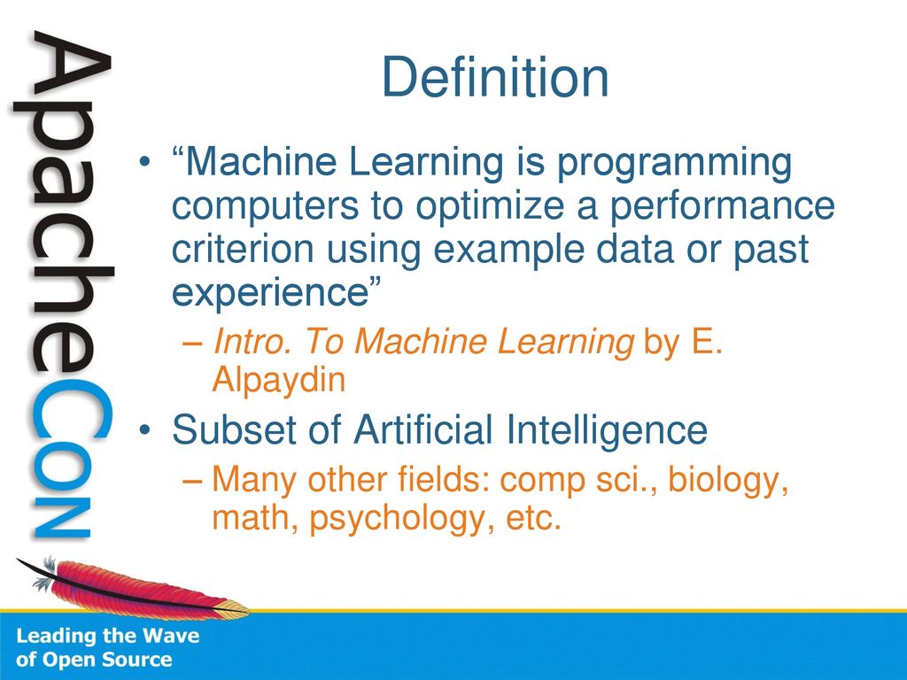 Introducing apache mahout ppt download