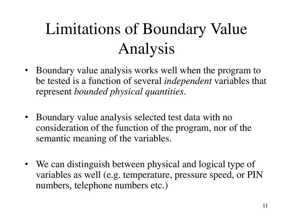 Overview Functional Testing Boundary Value Testing (BVT) ppt download