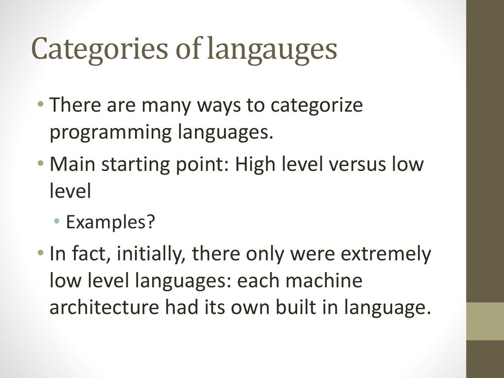 CSCI 3200: Programming Languages - ppt download
