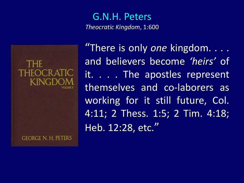 The Coming Kingdom Chapter ppt download