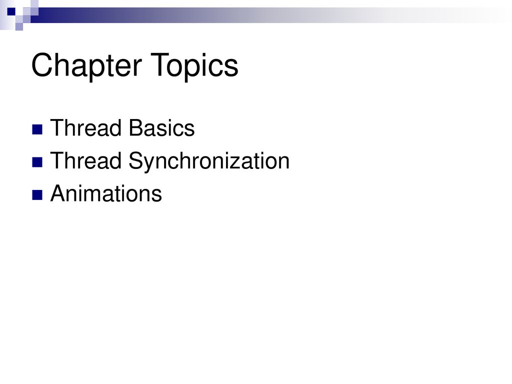 Chapter 9 Multithreading - ppt download