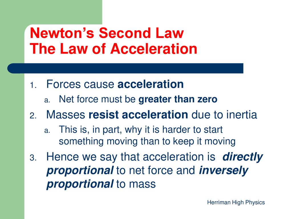 Newton’s Laws of Motion (continued) - ppt download