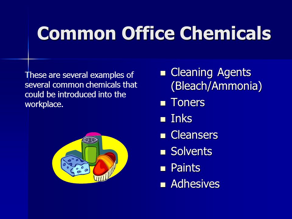 Common Office Chemicals