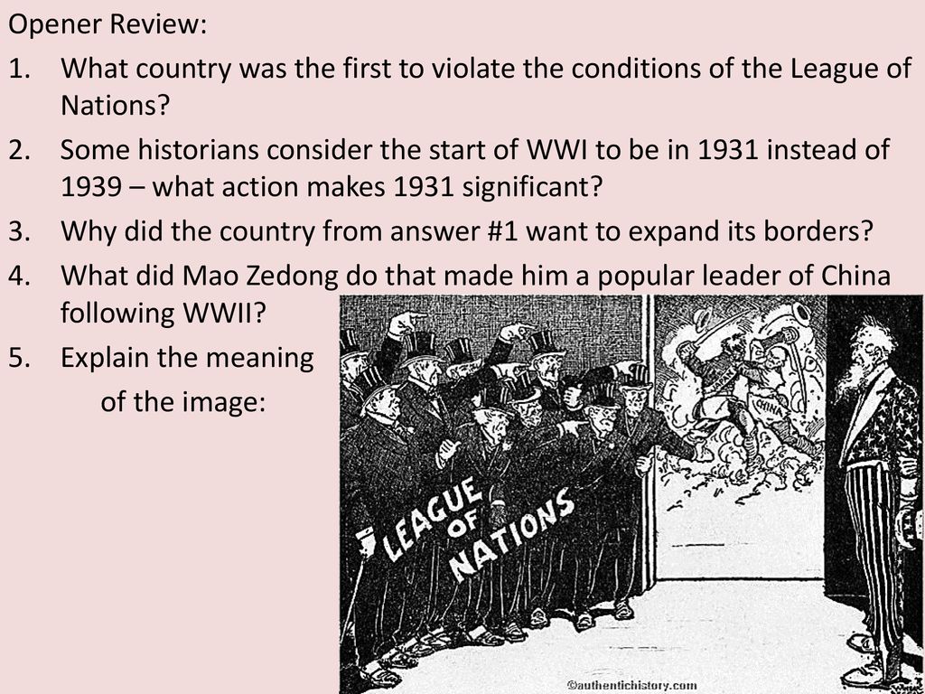 Modern World History Aggressors Invade Nations Ppt Download