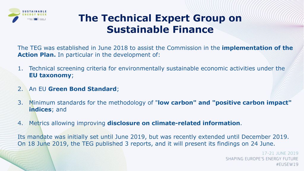 Sustainable finance for energy efficiency and innovation - ppt download