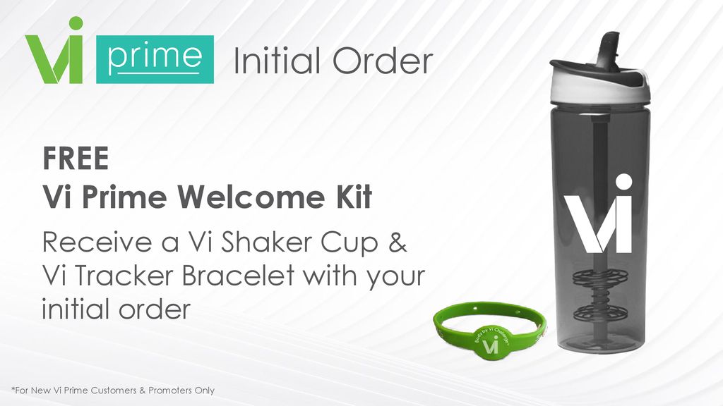Initial Order FREE Vi Prime Welcome Kit