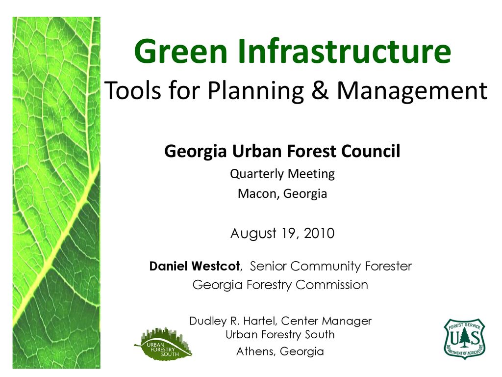 Green Infrastructure Tools for Planning & Management - ppt download