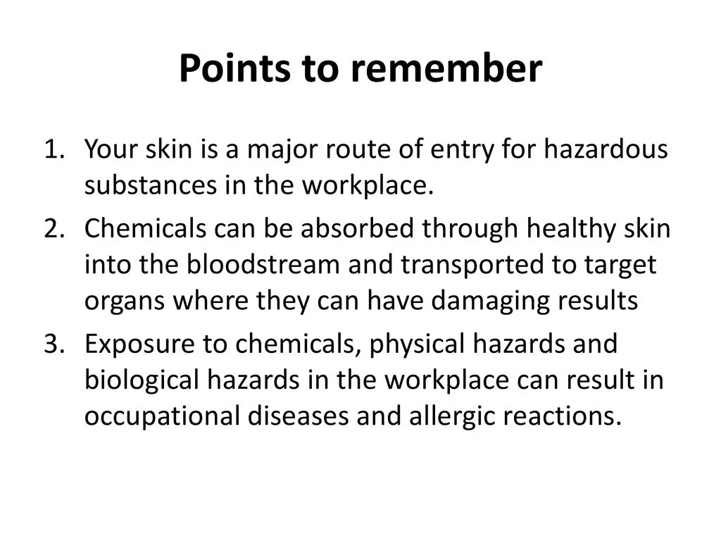 Exposure To Hazards Ppt Download