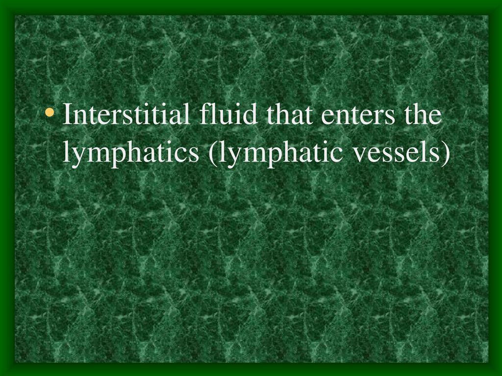 Chapter 21 Lymphatic System - Ppt Download