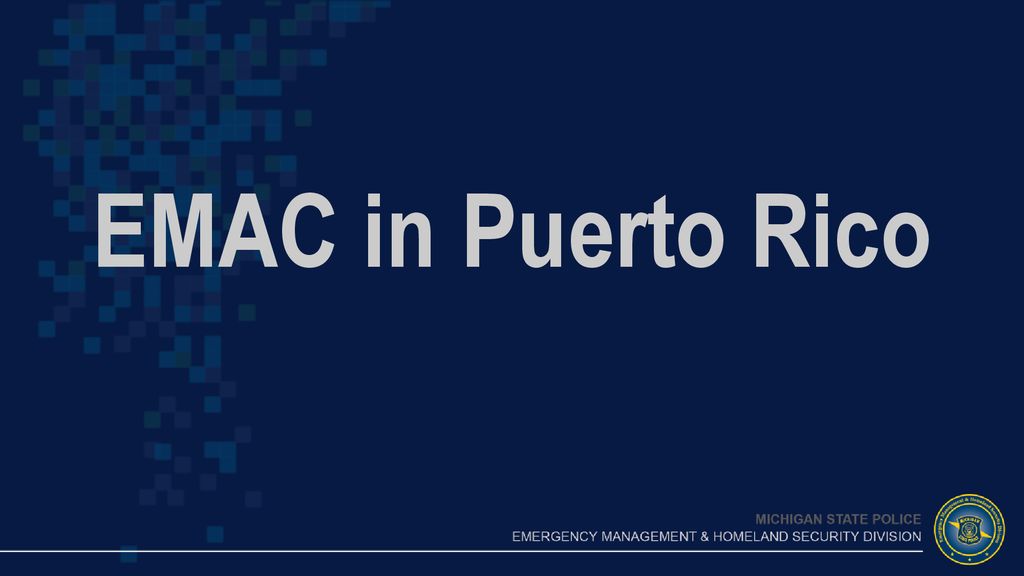EMAC in Puerto Rico