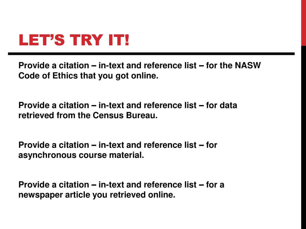 Let s panic about citations ppt download