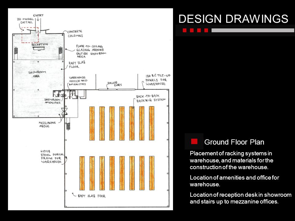 DESIGN DRAWINGS Ground Floor Plan