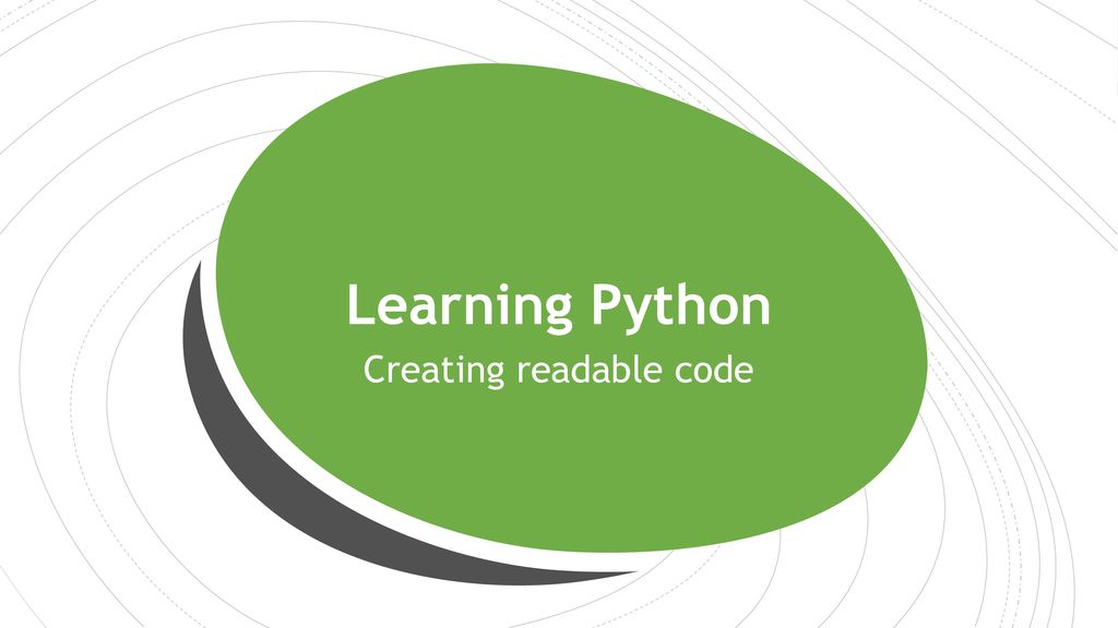 Creating readable code - ppt download