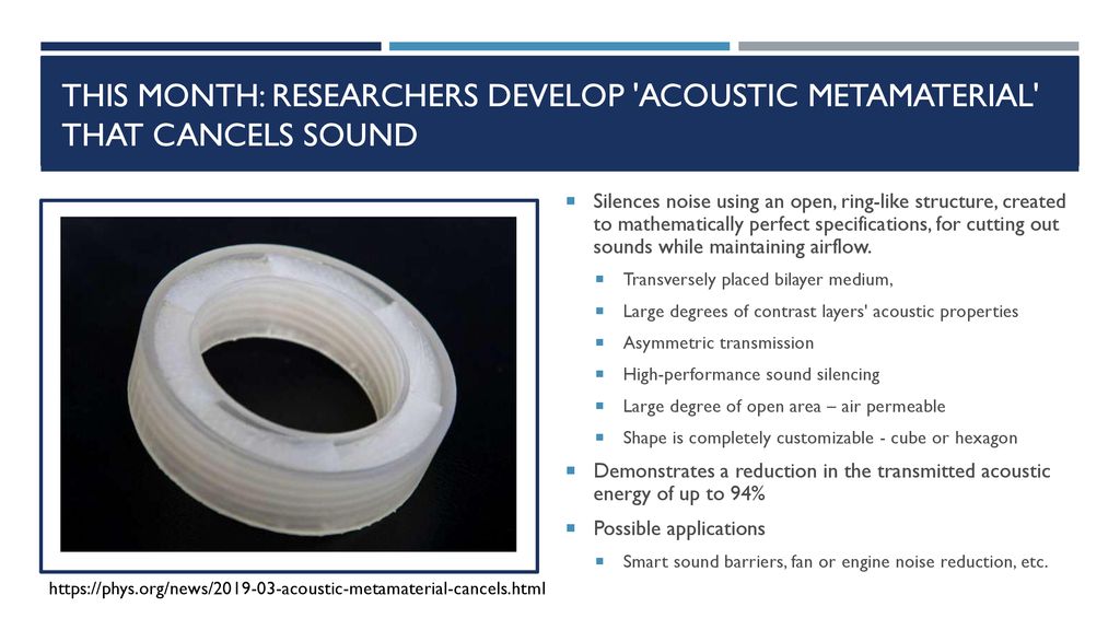 Sound Absorption and Anechoic chambers - ppt download