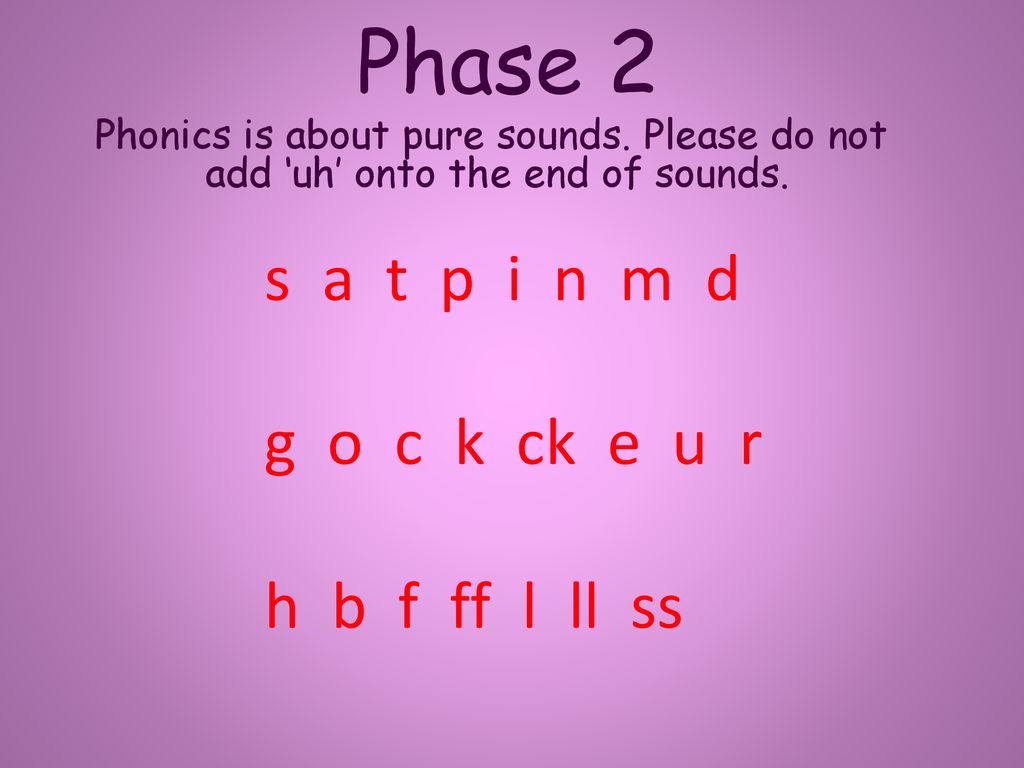 What Is Phonics Words Are Made Up From Units Of Sound Ppt Download