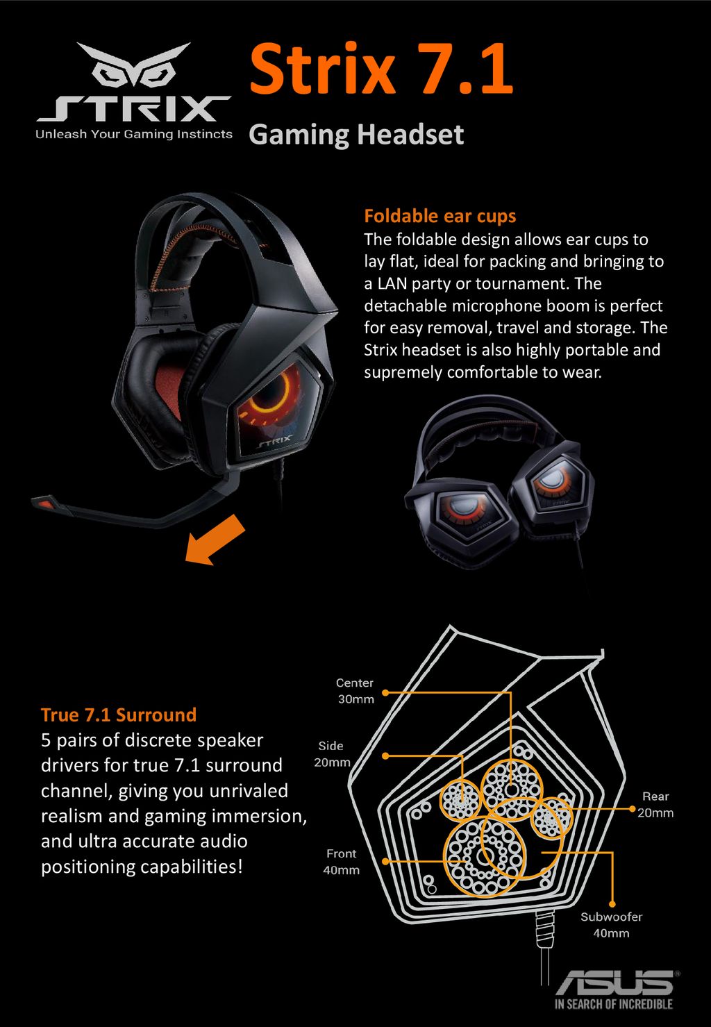 Strix 7 1 Gaming Headset True 7 1 Surround Sound Ppt Download Strix 7 1 Gaming Headset True 7 1 Surround Sound Ppt Download
