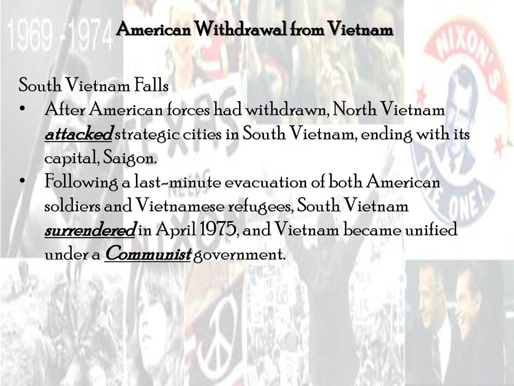 American Withdrawal from Vietnam