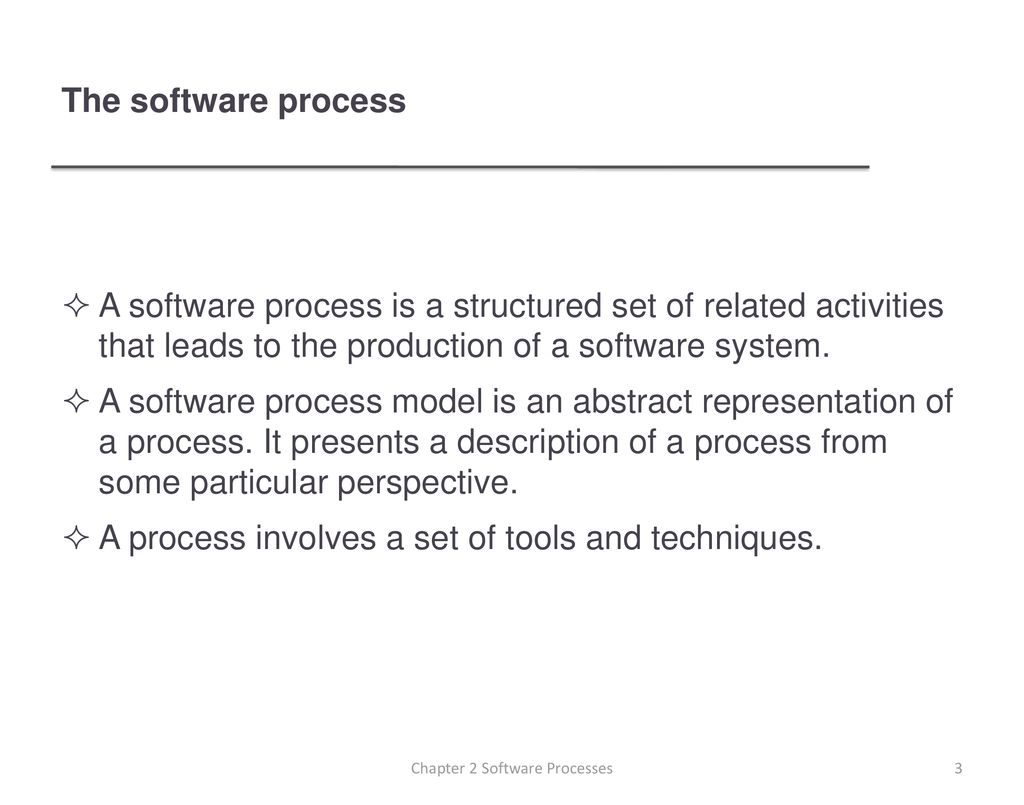 Chapter 2 Software Processes - Ppt Download