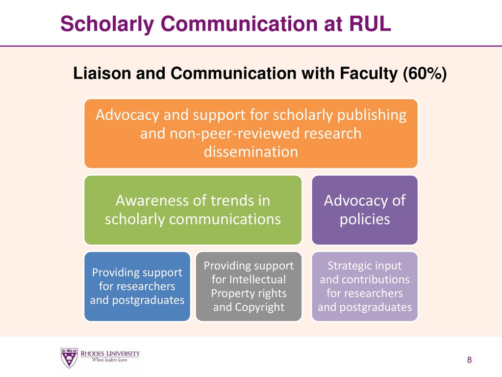 Nelson Mandela University: OA Week Scholarly Communication: The Library ...