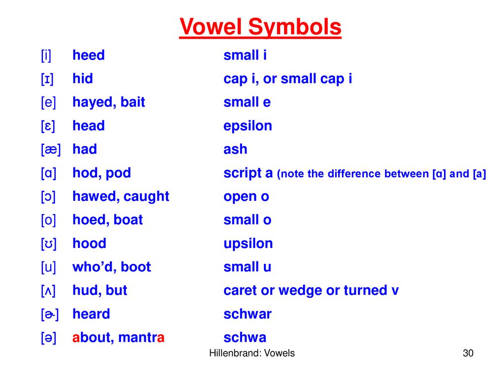 Bottom Line Vowels Are Open Ish Consonants Are Closed Ish Ppt Download