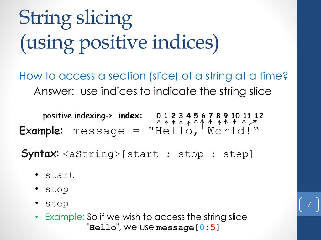 CMPT 120 Topic: Python strings. - ppt download