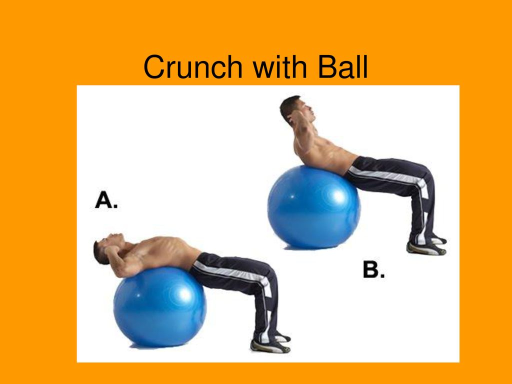 Crunch with Ball