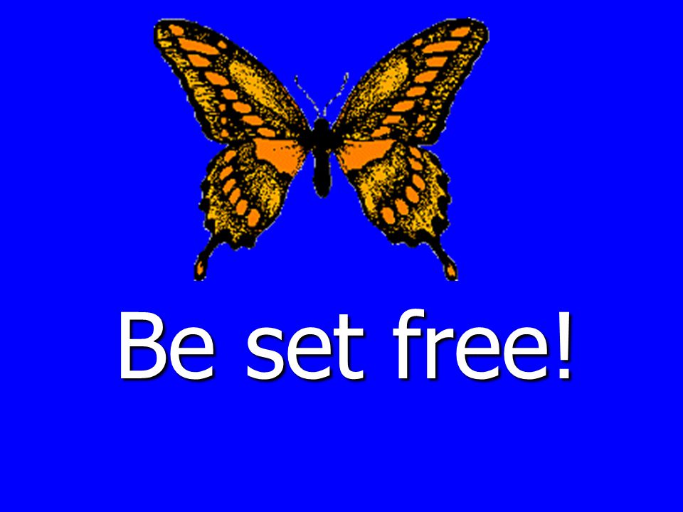 Be set free!