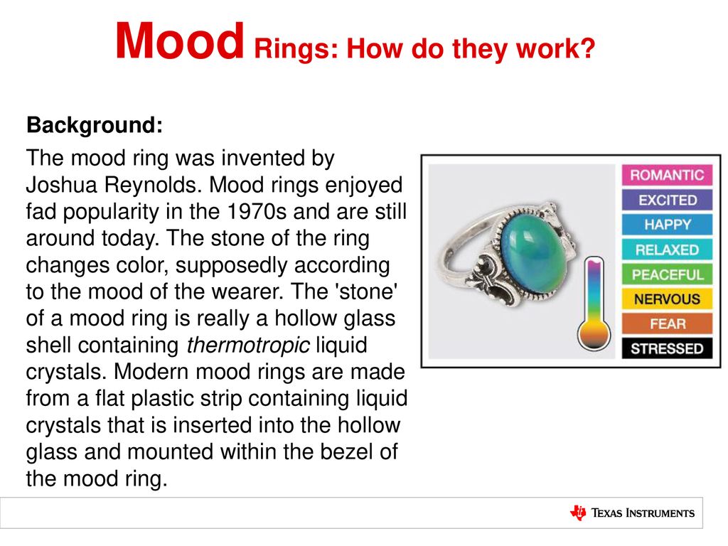 How Mood Rings Work - YouTube
