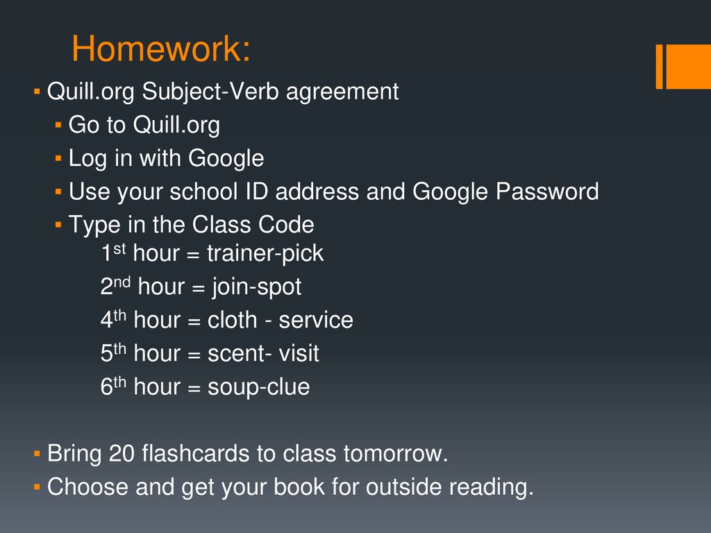 Monday 12 August 2019 Bell Work ppt download